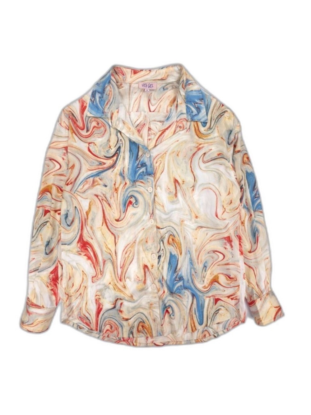 Vrg Girl Button-Up Shirt